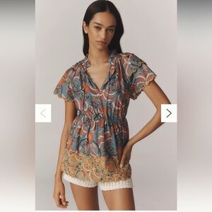 Floral Print Women's Top